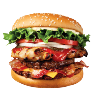 Burger bò phô mai đặc biệt nhiều lớp - Cheesse Burger